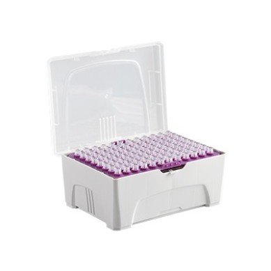   Puntas para micropipetas, 1000 µl, baja retención, High Quality, rack estéril, 96 uds 