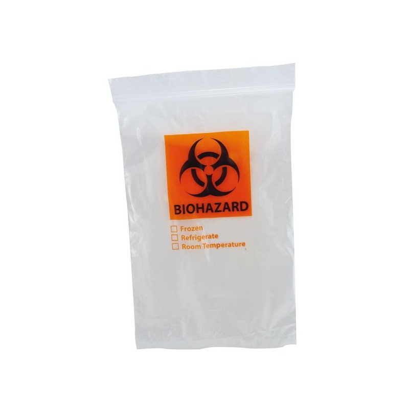 Bolsa doble transporte muestra Biohazard