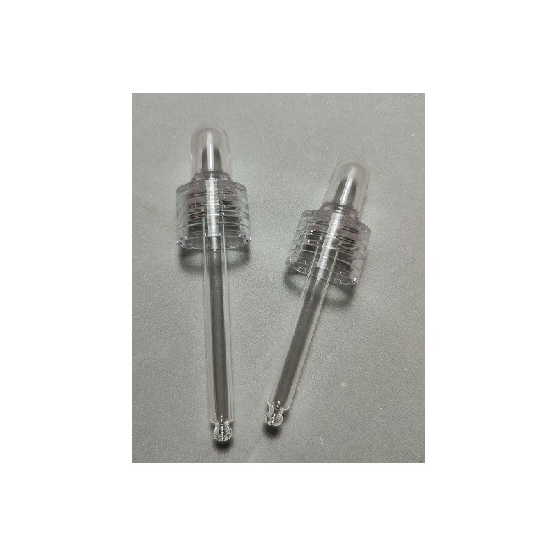 Tapon Cuentagotas Transparente  5ml DIN18 