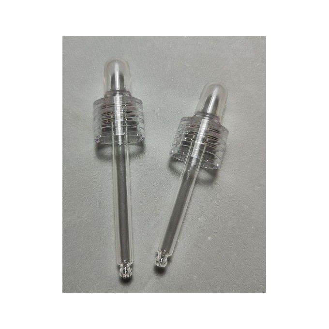 Tapon Cuentagotas Transparente  5ml DIN18 