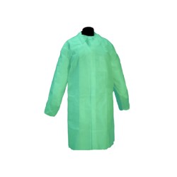 Bata desechable, Talla XXXL, Verde, 1UD