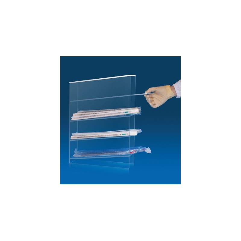 Soporte para pipetas serologicas, PMMA