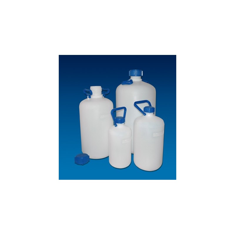 Bidón HDPE redondo sin grifo, 10L