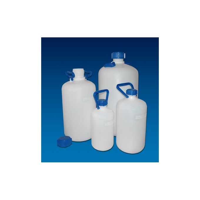 Bidón HDPE redondo sin grifo, 10L