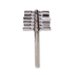 Taladra tapones, 6 calibres