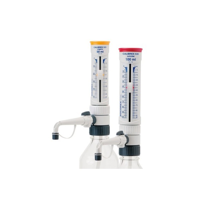 Dispensador Calibrex Solutae 530, 5-50 mL c··llave