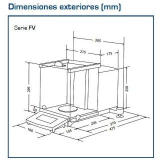 Balanzas Analíticas Serie FV-220