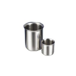 Vaso inox. sin pico, 1000 mL