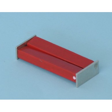 Par de Imanes Rectangulares 75x15x10 mm