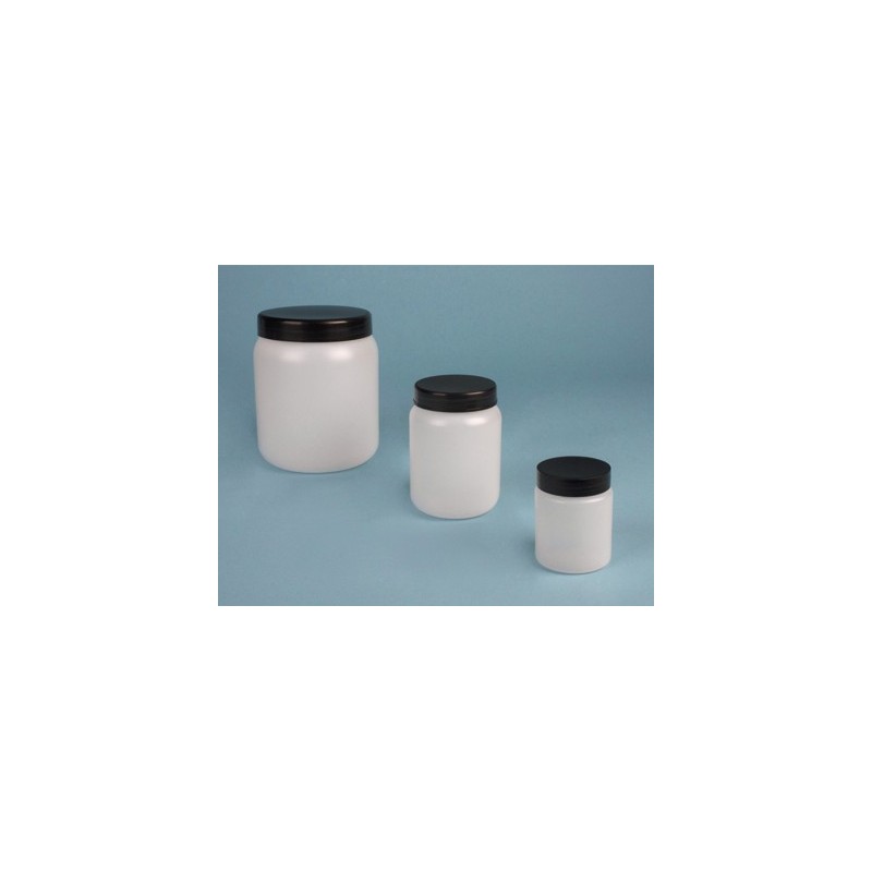 Vaso cilíndrico c··tapón HDPE, 500 ml