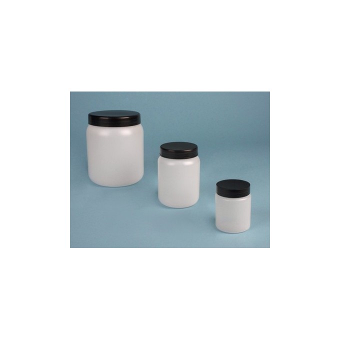 Vaso cilíndrico c··tapón HDPE, 500 ml