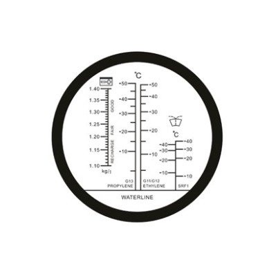 Refractómetro mano -40º-0ºc··-50º-0ºc··1.10-1.40 KG,