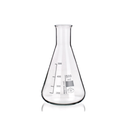 Matraz Erlenmeyer Simax c/estrecho 500ml