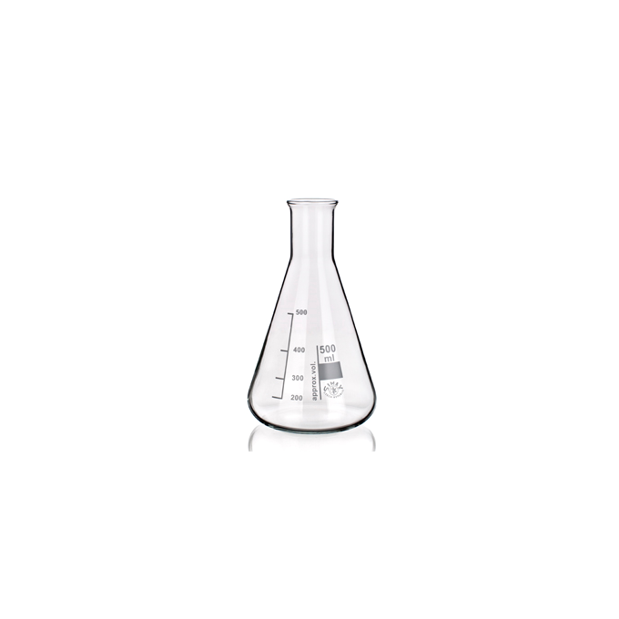 Matraz Erlenmeyer Simax c/estrecho 50ml