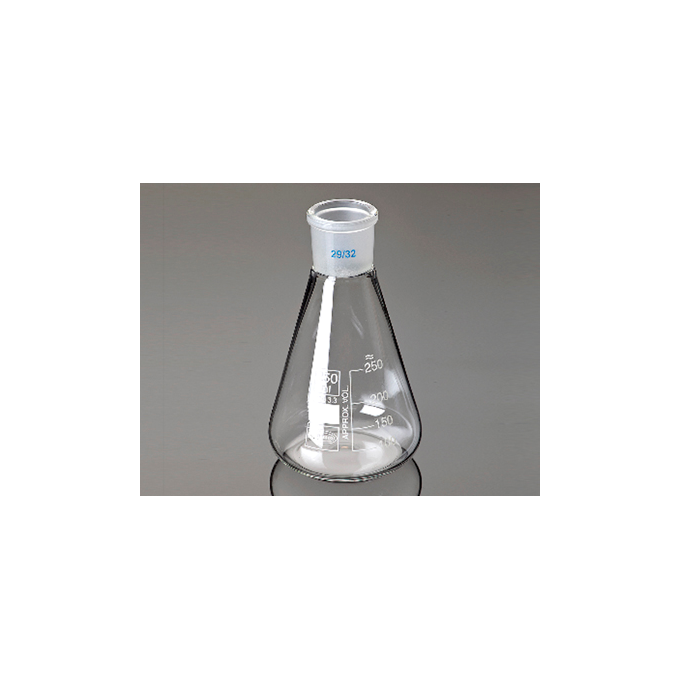 Matraz Erlenmeyer, esmerilado 29··32 250 ml.